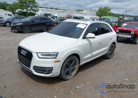 2015 Audi Q3 2.0T Premium Plus из США, поврежденный, VIN WA1EFCFS8FR001278